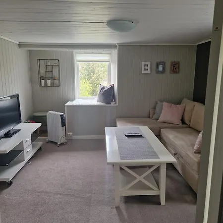 Cosy Living Room, Bedroom And Bathroom And Kitchen Area Apartman Kolavåg
